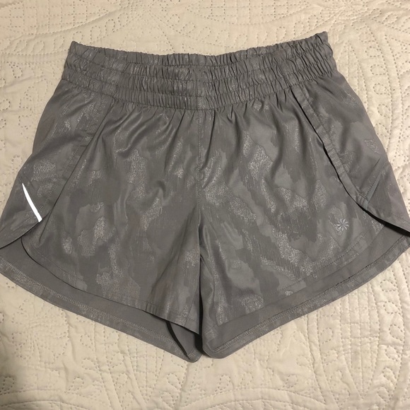 Athleta Pants - *SOLD* Athleta Grey Running Shorts Size XS